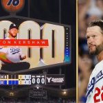 MLB: Clayton Kershaw llega a 3.000 ponches