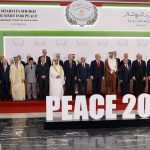 Abdel Fattah al-Sisi de Egipto y el presidente estadounidense Donald Trump inician la Cumbre de Paz