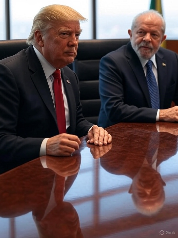 Choque de titanes: Trump anuncia cumbre con Lula en terreno minado de aranceles