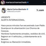 Venezuela: detienen nuevamente al opositor Juan Pablo Guanipa