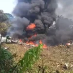 Avión militar se estrella en Colombia con más de 100 soldados a bordo