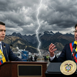 Crisis diplomática entre Ecuador y Colombia: El enfrentamiento entre Noboa y Petro sacude los Andes