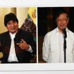 Evo Morales agradece respaldo de Petro y destaca defensa de la soberanía latinoamericana