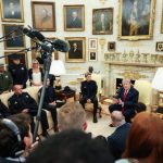 Trump mandó a callar a una periodista de CNN que le preguntó sobre sus diálogos con Kim Jong Un