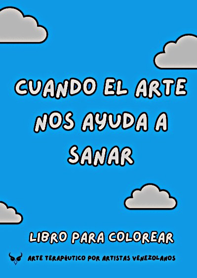 Libro para colorear «Cuando el ARTE nos ayuda a SANAR» de la galería Mochuelo Art